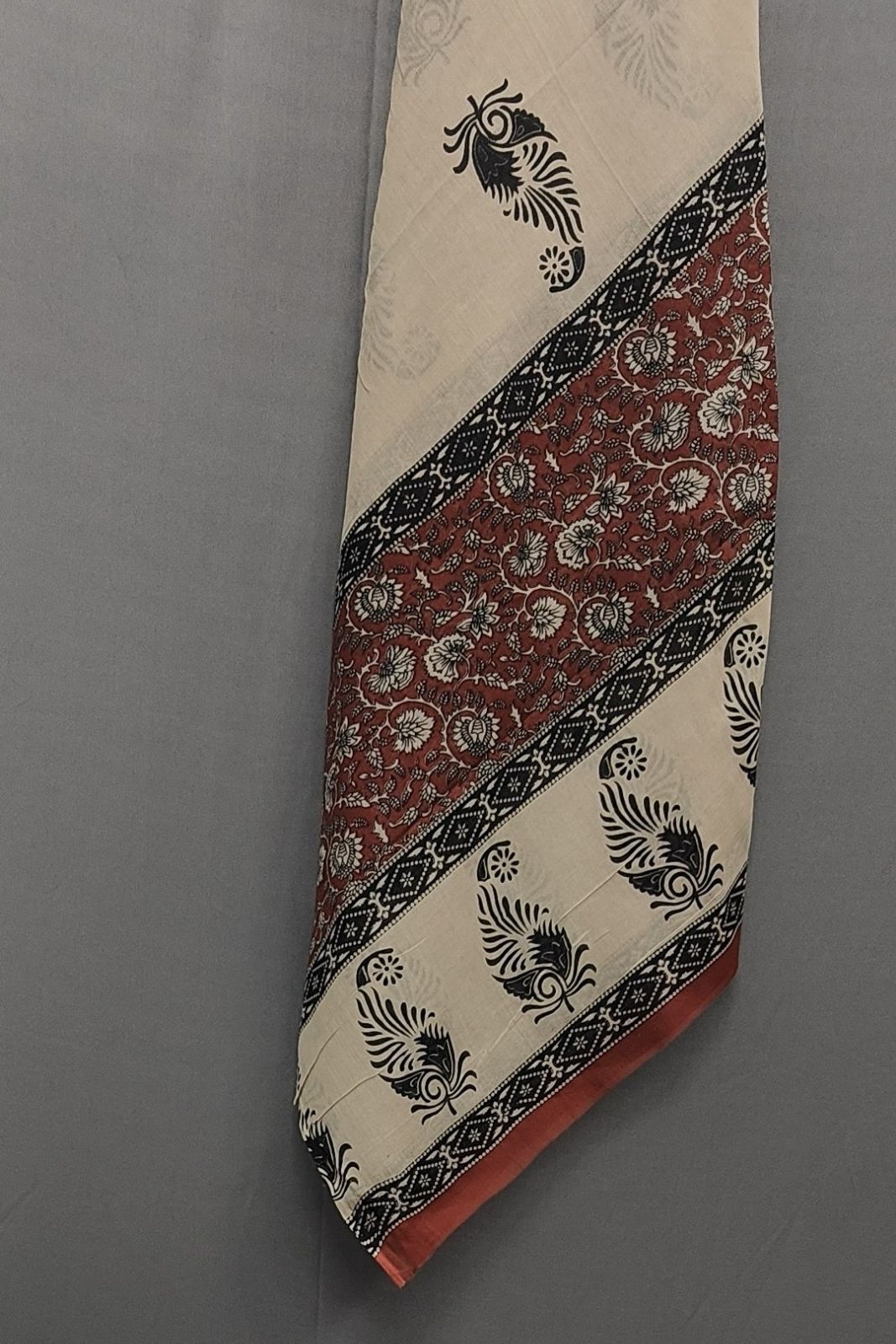 Premium Sanganeri Printed Cotton Suit With Cotton Dupatta